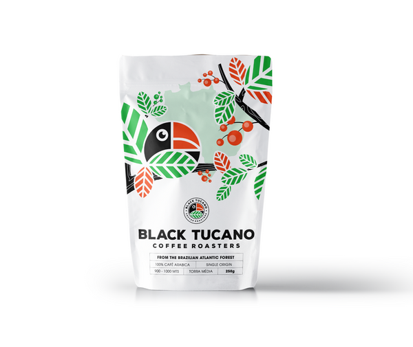 Café Black Tucano Single Origin Torrado e em Grãos 250g