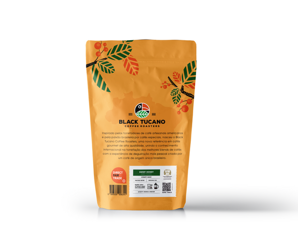 Assinatura Café Black Tucano Honey Coffee Torrado e em Grãos 250g