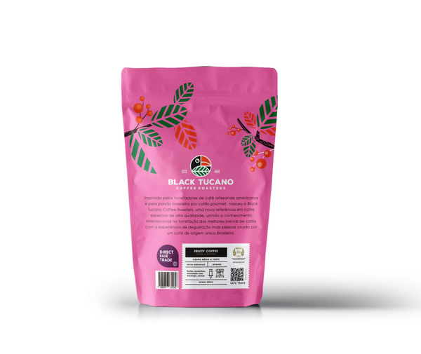 Assinatura Café Black Tucano Fruity Coffee Torrado e em Grãos 250g