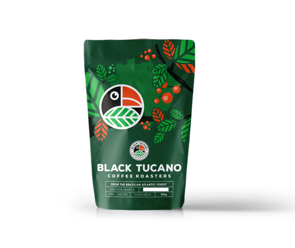 Café Black Tucano Mogiana Coffee Torrado e Moído 250g